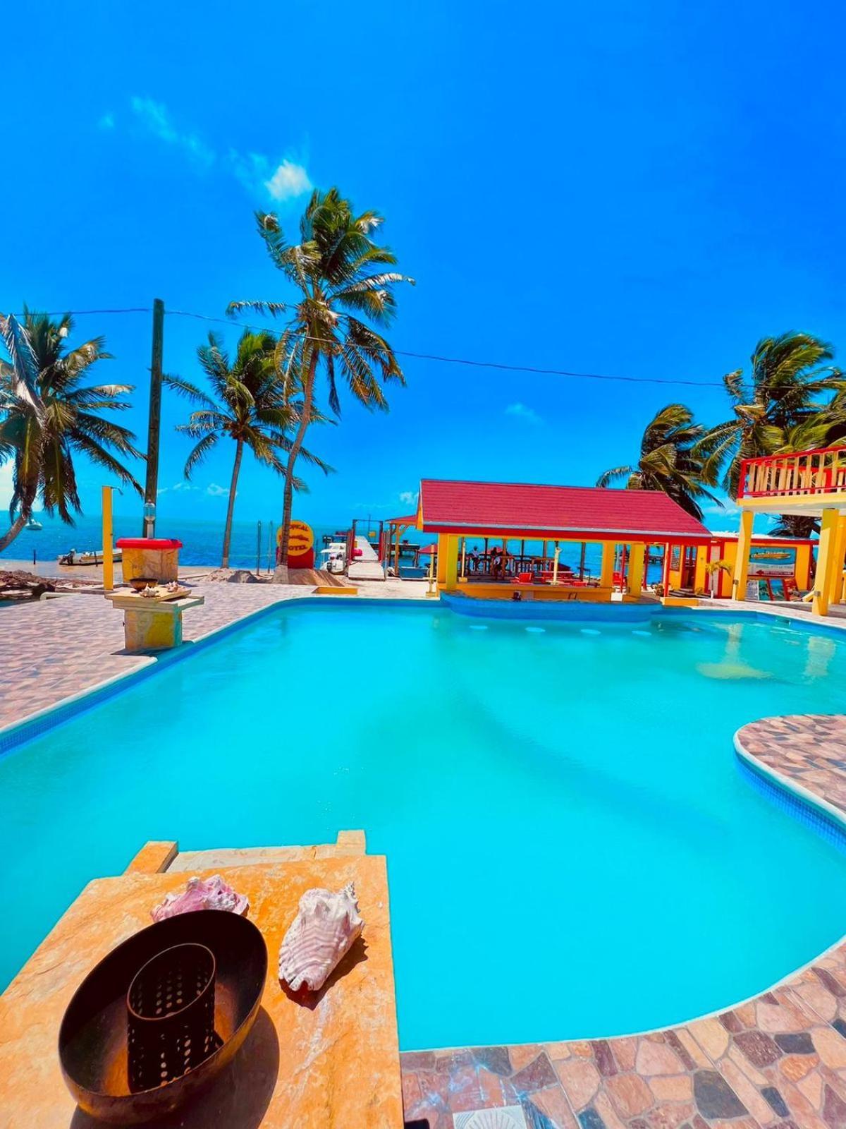 Tropical Paradise Express Caye Caulker Eksteriør bilde