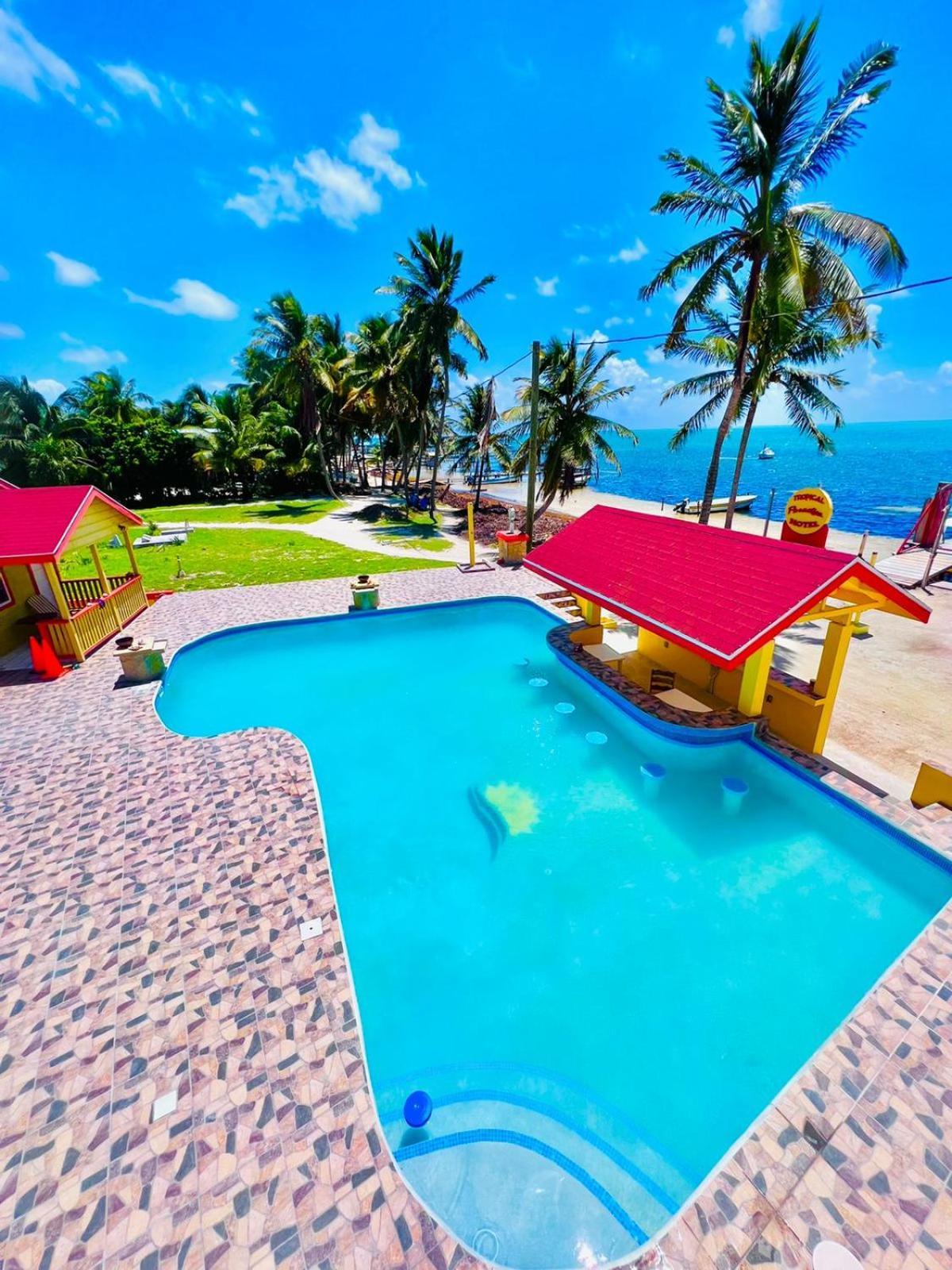 Tropical Paradise Express Caye Caulker Eksteriør bilde